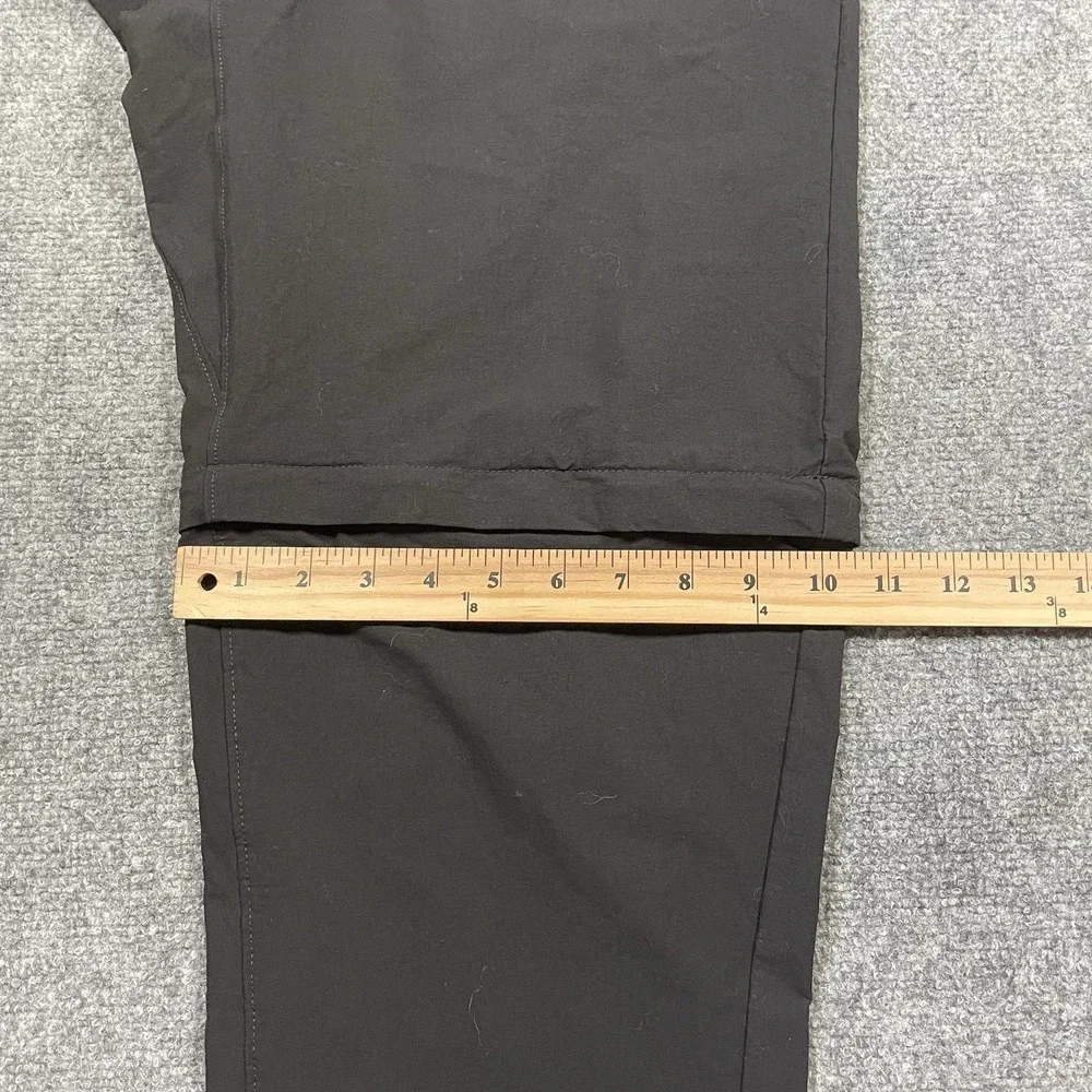 Patagonia Quandary Zip off Convertible Pants Men's 36 Black Hiking Gorpcore